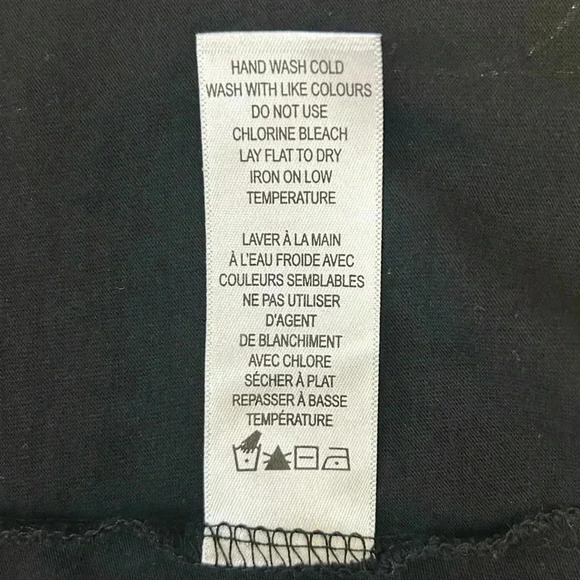 Ricki’s  Fitted T-Shirt Slogan Graphic Short Sleeve Tee Cotton Modal Black XS - Picture 11 of 14